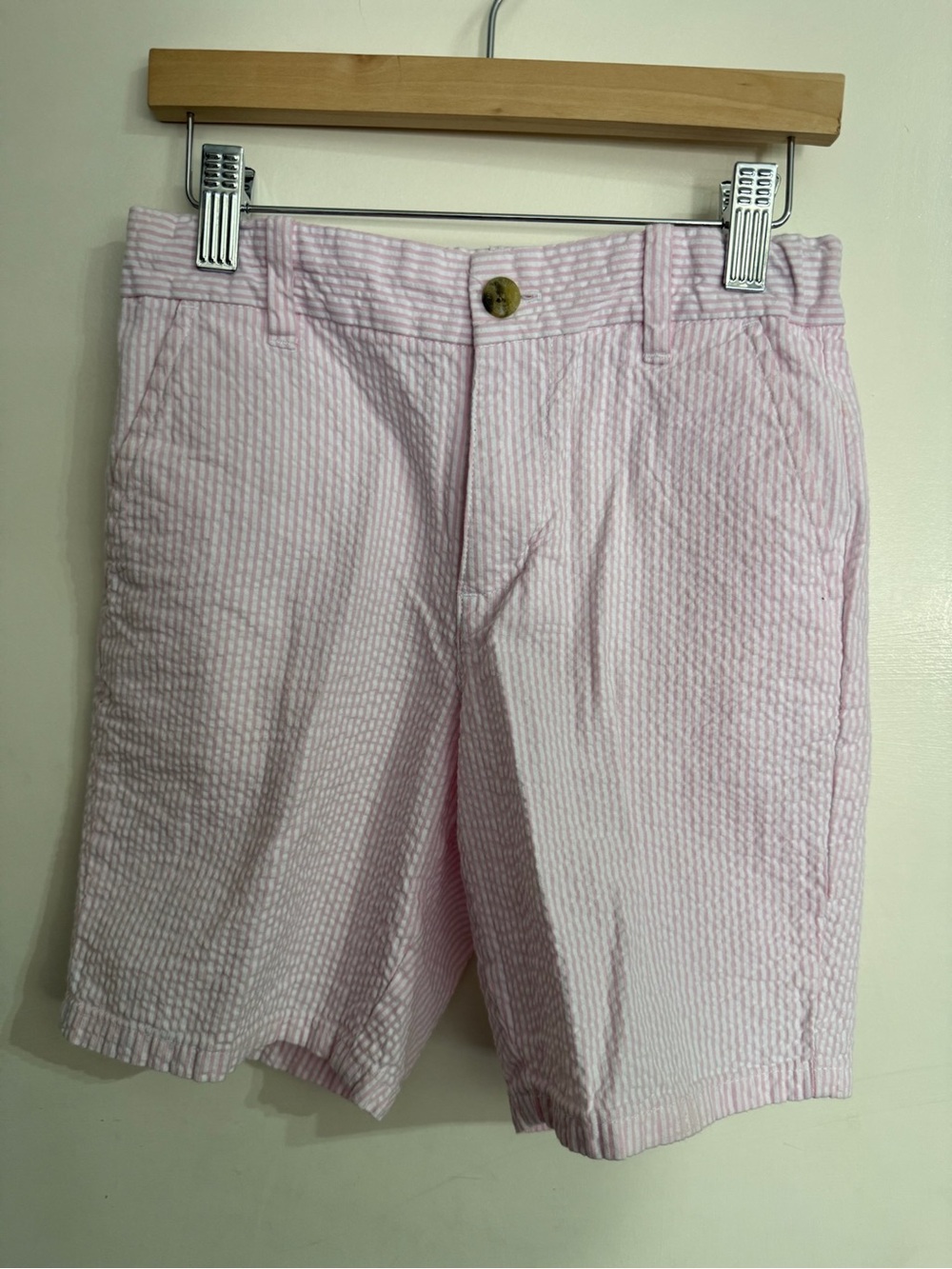 EUC Boy’s Janie and Jack Stripe Classic Style Shorts Adjustable Waist Size 8
